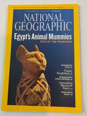 National Geographic Magazine / Egypt's Animal Mummies / November 2009